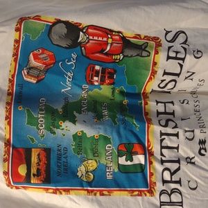 Vintage princess cruises British isles Ireland Scotland single stitch t-shirt M